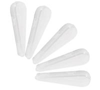Operitacx Toothbrush Made of Sturdy Pp 5pcs Boxes Portable Storage Space Saving Solution with Design for Kids and Adults for Travel and Daily Use