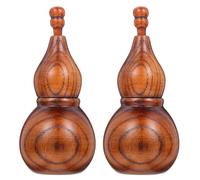 Operitacx Toothpick Holders , Boxes with Unique Wooden Design Storage 2pcs Practical Made of Synthesis Material , for Home Kitchen and Ktv Use