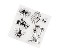 Operitacx Transparent Clear Stamps for DIY Scrapbooking Photo Album Decoration Soft TPR Material Versatile Crafting Precision Placement for Art Projects