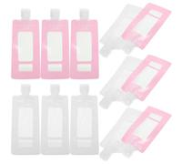 Operitacx Travel Refillable Shampoo and Lotion Pouches 20Pcs 90Ml Leak-Proof Stand-Up Pouch Set for Business Trips and Daily Toiletries Use