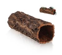 Operitacx Tree Trunk Reptile Hide Cave Reptile Hide for Gecko Lizard Terrarium Blends into Terrarium 8.07 x 3.15 x 3.15 in Wood Hollow Tree Trunk