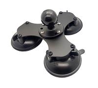 Operitacx Triple Suction Cup Mount Adjustable Windshield Suction Base for Smooth Surfaces Compatible with Cameras and Devices Strong Bearing Capacity Easy Locking Mechanism