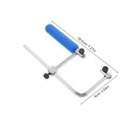Operitacx U Shaped Jewelry Bow Saw with Ergonomic Grip for Comfortable DIY Cutting Multi Functional Hand Tool for Jewelry Making Curve Sawing Fretwork and Goldsmithing Portable Hacksaw for