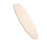 Operitacx Unfinished Surfboard Wall Hanging Made of Wood, Surfboard Shaped DIY Art Creation for Graffiti Painting, Beige Coastal Style Decoration for Bedrooms and Summer Beach Vibes