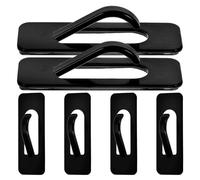 Operitacx Universal Car Cup Holder Insert 6pcs Plastic Anti Shake Coasters for Ashtray and Storage Slot with Easy Installation and Increased Storage Space, Vehicle Interior Accessory