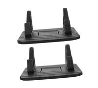 Operitacx Universal Phone Holder Auto Navigator Mat Rack Car Phone Stand Anti-skid Rack Black 2pcs