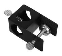 Operitacx Universal Torch Clamp Iron Deck Plate Hold Down Clamp for Porch Rail and Outdoor Pole Mounting