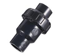 Operitacx Upvc Plastic Back-Pressure Check Valve One-Way Non-Return Flap for Water Conducting and Chemical-Resistant Valve for Pipeline Flow Control