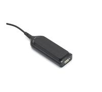 Operitacx USB Double Adapter 4-port USB 2.0 Hub Splitter Abs Black Rapid Data Transfer Data Expansion Compatible with Windows Xp Vista 7 8