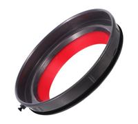 Operitacx Vacuum Dustbin Lid Seal Rubber Gasket Replacement Ring | Plastic Construction, Washable Reusable Design, Fits Motor Housing and Canister Bin Covers, for High-Dust Cleanup