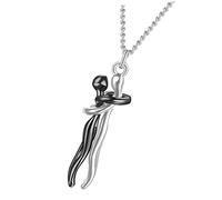 Operitacx Valentine's Day Necklace Necklace Couples Love Witness Jewelry Men's and Women's Fashion