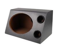 Operitacx Vehicle Subwoofer Speaker Box Wooden Enclosure Acoustic Car Audio Upgrade for Enhanced Music Experience with Precision Fit and Professional Sound Engineering