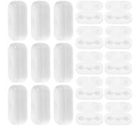 Operitacx Vertical Blind Bead Connectors Connects Venetian Blind Chains Made of Sturdy Pom Material White 50pcs for Replacement, for Window Curtain Accessories