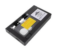 Operitacx Vhs C to Vhs Converter Adapter for Camcorders Tape Adapter for Easy Conversion Wide Compatibility with Half Tapes Reliable Performance and Portable Design