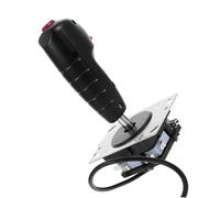 Operitacx Vibration-enabled Flight Stick Joystick Controller with Micro Circuit Board for Precise Game Control Easy Installation Replacement Handle Compatible with Multiple Flight Simulators