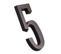 Operitacx Vintage Black Zinc Alloy House Numbers Self Adhesive for Outdoor Doors and Mailboxes Durable Retro Style Address Signs for Home Office Shop Decor Easy No Drill Installation
