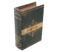 Operitacx Vintage Book Shaped Storage Box, Faux Book Organiser for Tabletop | Hidden Compartment for Jewellery and Keepsakes, Paper Build, Bookshelf Decor, Classic Retro American Style