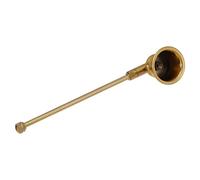 Operitacx Vintage Candle Snuffer Accessory with Long Handle and Rotatable Head, Elegant Retro Style Wick Extinguisher for Jar and Hanukkah Candles, for Birthday Celebrations and Home Use