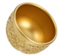 Operitacx Vintage Dragon Shape Brass Tea Cup Lightweight Chinese Tea Cup for Home Decor and Wedding Serving with Golden Colour