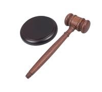 Operitacx Vintage Judge Gavel with Wooden Base Auction Hammer for Courtroom and Sturdy Craftsmanship for Judges and Auctioneers Practical Display and Storage