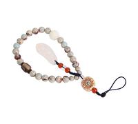 Operitacx Vintage Phone Lanyard Hand Wrist Strap Practical Mobile Hanging Rope for Smartphones Lightweight Design with Smooth Beads for Avoiding Drops and Adding Style
