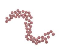 Operitacx Volcanic Lava Stone Diffuser Beads 6mm Deep Red Round Natural Aromatherapy Beads for Essential Oils and DIY Jewelry Making, Suitable for Bracelets and Necklaces