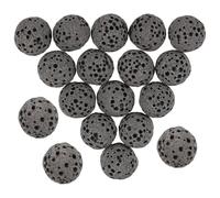 Operitacx Volcanic Rock Diffuser Stones 39Pcs Natural Black Lava Aromatherapy for Meditation Home and Office Relaxation