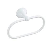 Operitacx Wall Mount Towel Ring Towel Shelf Oval Copper Space-saving Easy to Install Modern Elegant Simplicity Style Bathroom Hotel