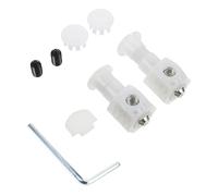 Operitacx Wall Mounted Toilet Hardware Bolts Rust Toilet Replacement Parts Easy to Install Accessory