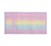 Operitacx Wallet for Sparkly Polyester Bifold Folding Design with Multiple Storage Pockets and Coin Pocket School Daily Card Holder Motivating Organising Skills