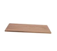 Operitacx Walnut Wood Block Thickened Hardwood Plank for Crafts DIY Kit Unfinished Wood Board with Unique Grain Pattern for Beginners and Handicrafts