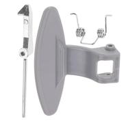 Operitacx Washing Machine Metal Handle and Door Lock Replacement Kit Compatible with Lg Drum Washer, Sturdy Drum Washing Machine Supply for Appliance Repair, 4pcs Set