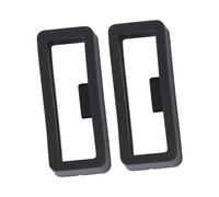Operitacx Watch Band Strap Loops 2pcs Silicone Compatible with Garmin X5, Movable Positioning Buckles, Inner Diameter 22mm, Comfortable for Wrist, Black