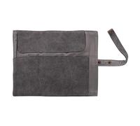 Operitacx Watch Carrying Case Watch Accessories Pouch Premium Canvas Material Large Capacity Securely Closed with Cord Solid Color Design Style on The Go