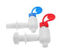 Operitacx Water Cooler Spigot Replacement Hot Cold Faucet Knobs Plastic Water Dispenser Tap for Tea Bucket Tap