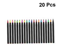 Operitacx Watercolor Brush Pen Set with Soft Brush Tips Assorted Vibrant Colors for Amateur Painting Ink and Comfortable Grip for Drawing Sketching and Coloring