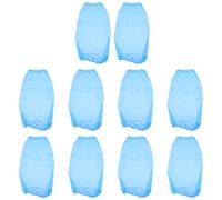 Operitacx Waterproof Disposable Massage Bed Sheets 10Pcs Blue Non-Woven Fabric Flat Covers for Salon Spa and Tattoo Massage Tables 90X215Cm