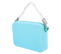 Operitacx Waterproof Silicone Phone Holder Beach Tote Bag Pouch Stylish Spacious Compartments Summer Travel Organiser for Beach Outings