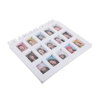 Operitacx White Plastic School Years Photo Frame 25cm X 28cm with Front Opening for Easy Photo Change, Delicate and Modern Design for Home Decoration and Preserving Memories
