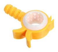 Operitacx Window Pole Rod with Hook for Opening and Closing Blinds, Plastic Construction with Secure Grip, Yellow Awning Window Opener Tool Suitable for Homes and Offices
