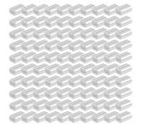 Operitacx Wire Lightweight Alum in Sleeves Rope Type Aluminum 8 100pcs Double Letter Holes Cable Crimping Developing Breaking Strength for in Industrial and Scientific Applications