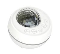 Operitacx Wireless Shower Speaker with Night Light and Music Projection Portable Speaker with Suction Cup for Bathroom Nightlight Surround Sound Dust and Splash Resistant