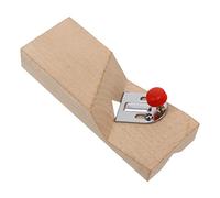 Operitacx Wood Chamfer Plane Tool for Woodworking Precision Trimmer Hand Plane with Contoured Handle for Easy Control for Carpentry and Edge Trimming Projects