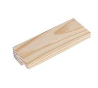 Operitacx Wood Essential Oil Case for Travel Lightweight Timber Essential Oil Box with Simple Design for Aromatherapy Enthusiasts