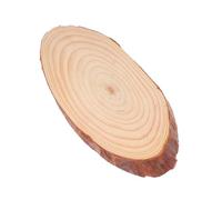 Operitacx Wood Plaque Oval Cut Unfinished Wooden Slice Smooth Craft Round Board for DIY Painting Rustic Home Decor Wedding Centerpiece Party Decoration