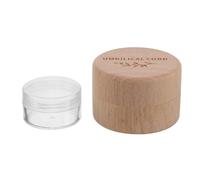 Operitacx Wooden Keepsake Box for Newborns with Dust Prevention and Easy to Carry Design, Nordic Simplicity Style Souvenir Box for Shower and Baptism, Size 5x5x3.5cm
