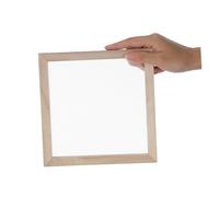 Operitacx Wooden Paper Making Screen DIY Frame for Natural Wood Craft Mold with Stable Construction Educational Tool for Traditional Papermaking and Creative Learning Activities