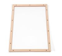Operitacx Wooden Papermaking Frame with Mesh Screen DIY Craft Mold for Handmade Paper Art Including Dried Flowers Suitable for Beginners Students and Professionals