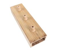 Operitacx Wooden Resonance Box Enhances Acoustic Clarity for Tuning Forks with Two-slot Rectangular Design and Triple Compartment Stability and Amplifies Vibrations, for Rehearsal Studios