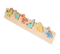Operitacx Wooden Shape Matching Educational Cognitive Board for Preschool Learning Game Enhances Memory Hand Eye Coordination Gift